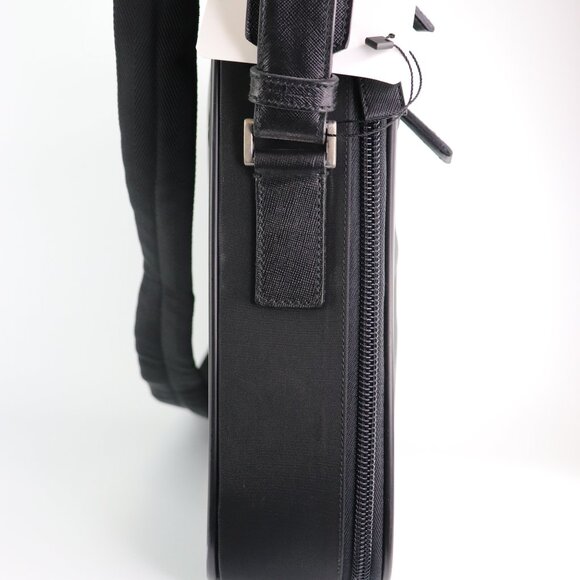Prada nylon black computer messenger bag - Picture 5 of 16